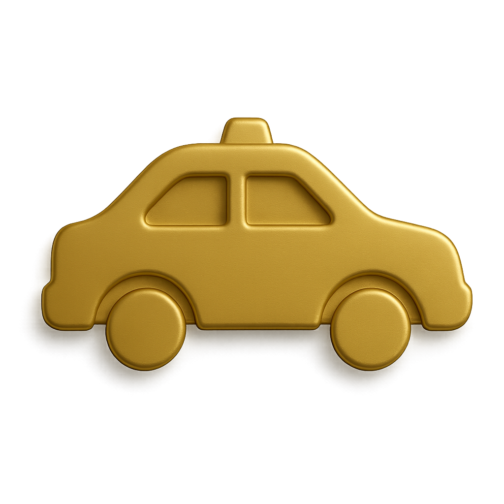 Nahverkehr Icon in HAZNE‑Gold