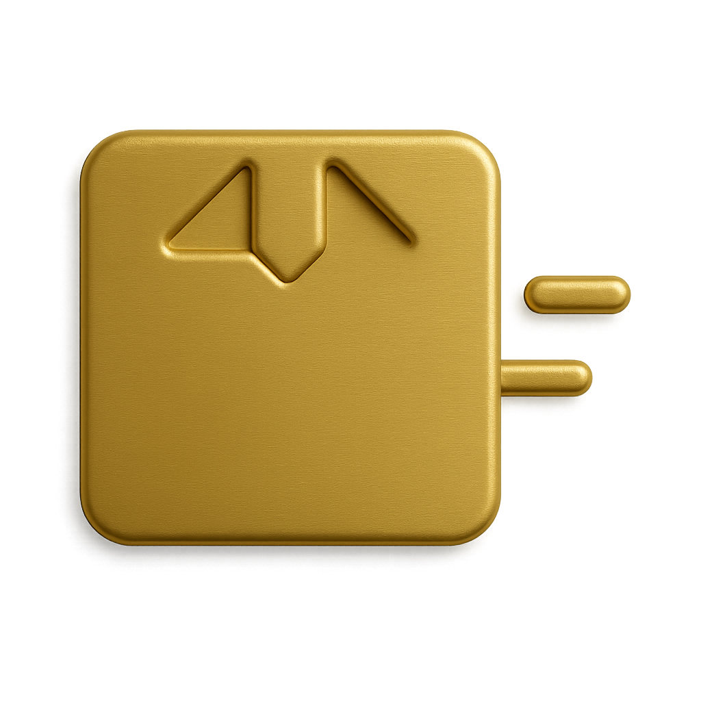 Zustelllogistik Icon in HAZNE‑Gold